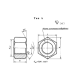 Гайка для фланцевых соединений ГОСТ 9064-75 - фото - 1