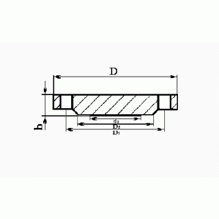 Фланцевая заглушка ГОСТ-12836 - фото - 2